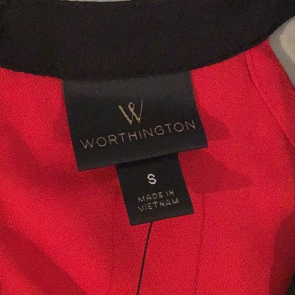 💕NWT💕 Worthington color block halter top size small - Picture 5 of 6